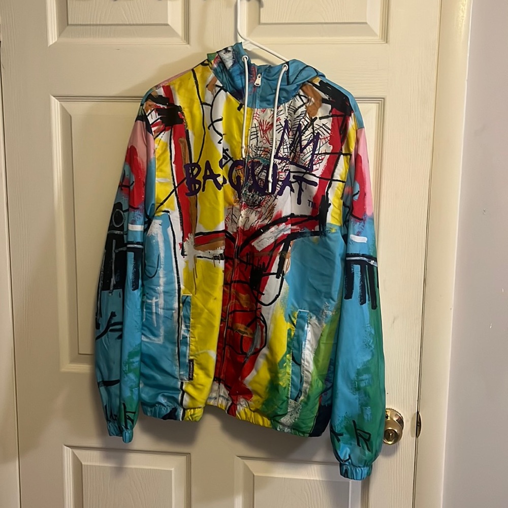 Members Only X Basquiat Windbreaker